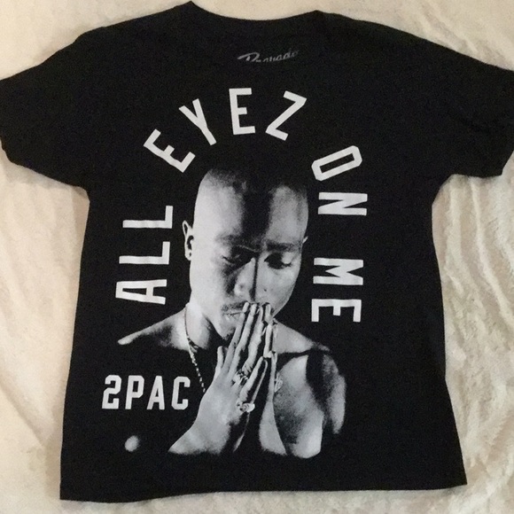 Bravado Tops - 2Pac All Eyez on Me Tee S